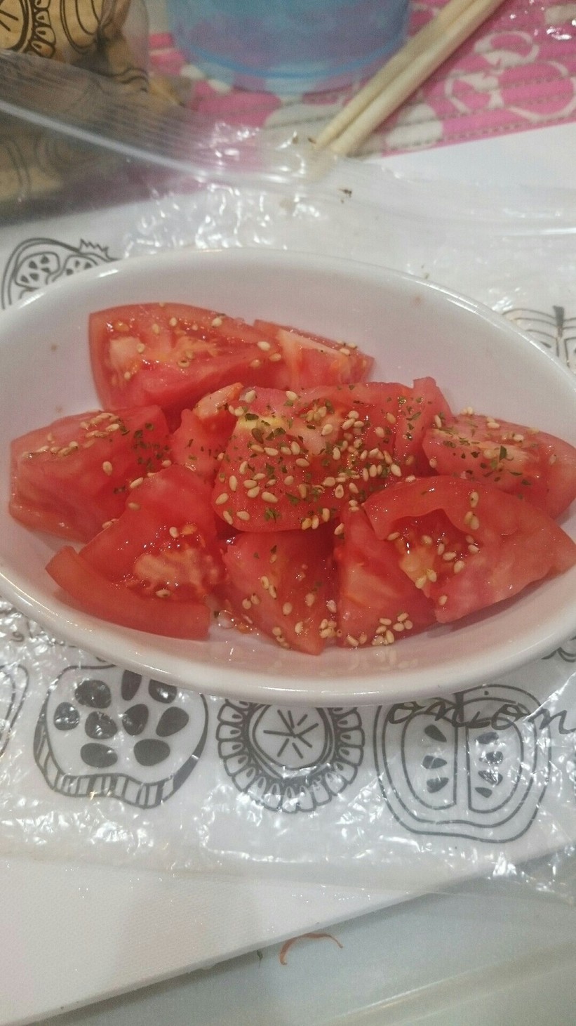 トマトのサラダの画像