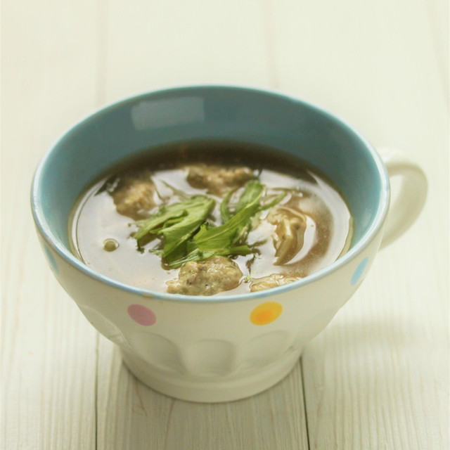 ふわふわチキンボール スープ レシピ 作り方 By ぺこりん クックパッド