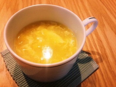 玉子ふんわり中華風コーンクリームスープの写真