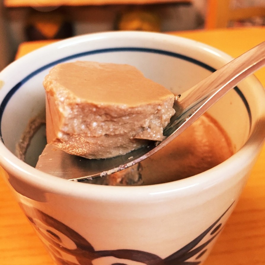 低糖質で嬉しい(^^) チョコ豆腐ムースの画像