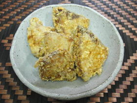 美味しいカツオの竜田揚げ