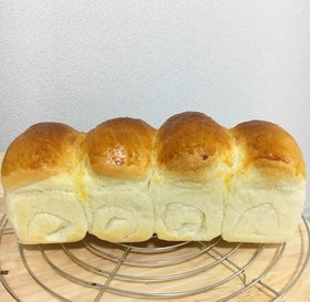 パウンドケーキ型でミニ山食*HB