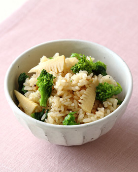 たけのこのみそ炊き込みご飯