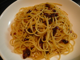 ドライトマトのスパゲッティ