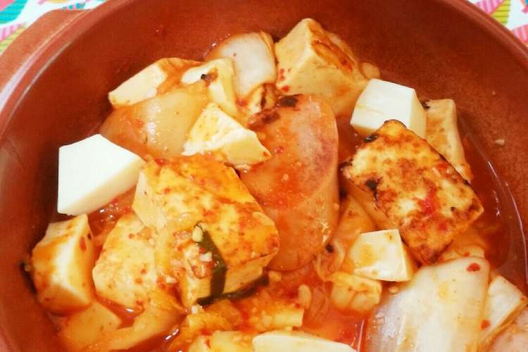 チーズごろごろ キムチスープ レシピ 作り方 By だんご3兄弟mama クックパッド 簡単おいしいみんなのレシピが360万品