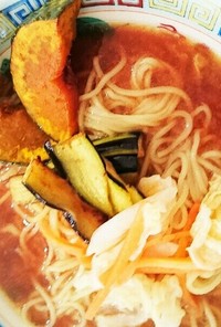 餃子の王将「ラーメンパック」野菜タップリ