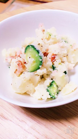 電子レンジだけで!本格ポテトサラダ