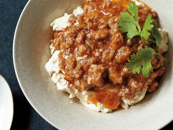 豆腐の小どんぶり 麻婆あんかけ丼