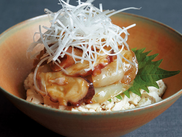 豆腐の小どんぶり 海鮮づけ丼