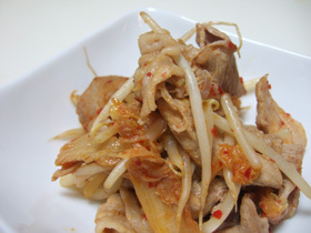 簡単☆ご飯が進む!豚キムチ