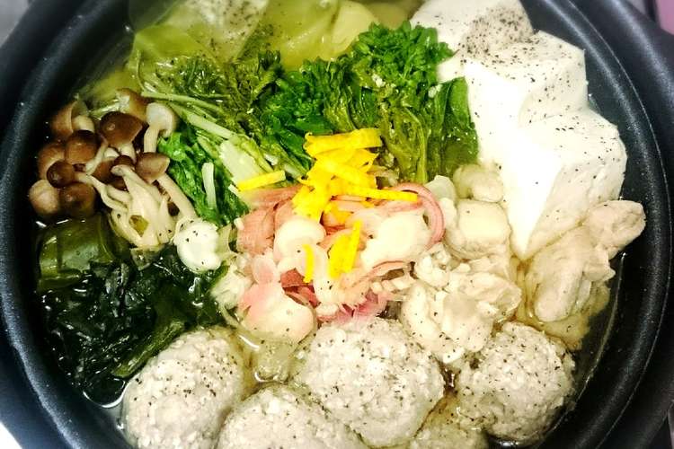 春野菜たっぷり 春鍋 レシピ 作り方 By Minapeco クックパッド 簡単おいしいみんなのレシピが357万品