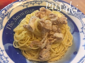 豚肉のバターレモンパスタ☆