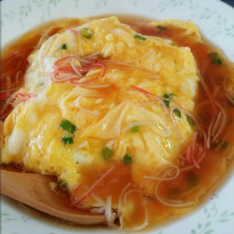 わが家の天津飯 #酢不使用( ^^)/