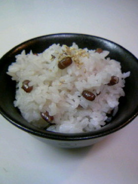 あずきご飯・・・小説「水底の森」より