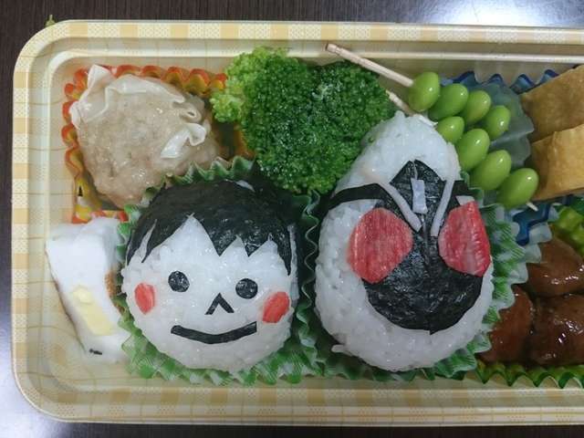 仮面ライダー フォーゼ キャラ弁 レシピ 作り方 By Itsumoegao クックパッド