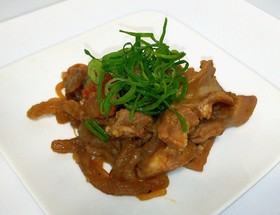 肉じゃがの残りでどて煮 *゚