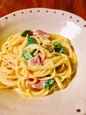 ヘルシー♪お豆腐カルボナーラ