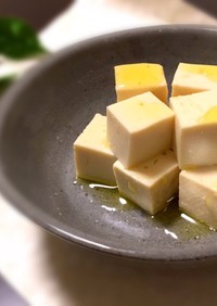 簡単やみつき♡豆腐の味噌ペペロン漬け