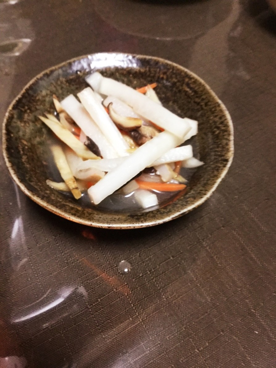 根菜のエスカベッシュの画像