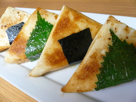 はんぺんのバターじょう油焼き