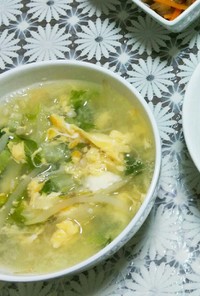 くたくた白菜のしょうがスープ