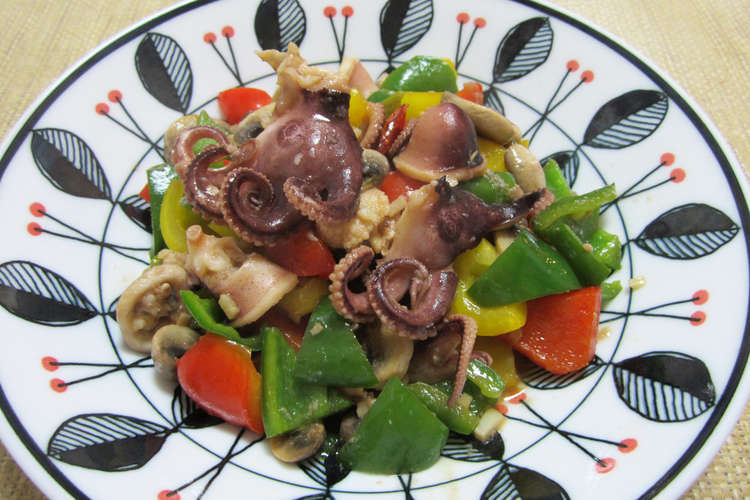 八爪魚爆蘑菇 イイダコのきのこ炒め レシピ 作り方 By クックgonbao クックパッド 簡単おいしいみんなのレシピが362万品