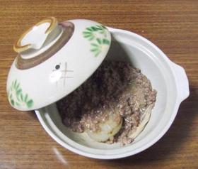 一人暮らしの大根ステーキ鍋