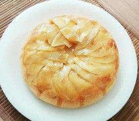 超簡単!炊飯器でりんごのケーキ