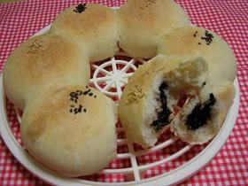 基本の生地でひじき&チーズパン