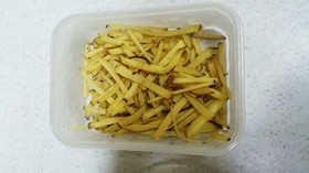 ☆簡単☆ヘルシー さつまいもの甘酢炒め