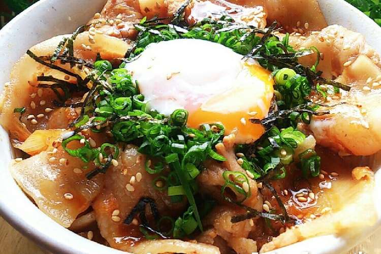 飯テロ 豚バラネギたまスタミナdo N レシピ 作り方 By 今井ななこ クックパッド 簡単おいしいみんなのレシピが358万品