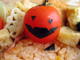 お化けトマト(ハロウィン)