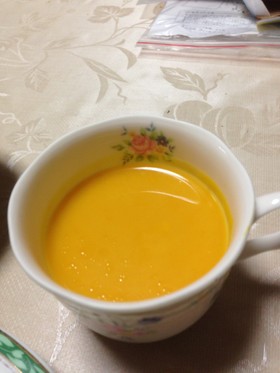 ハズレのかぼちゃを美味しく修正ポタージュ