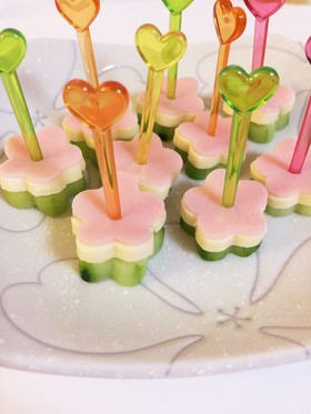 可愛いピンチョス!ひな祭り✤お弁当にも♡