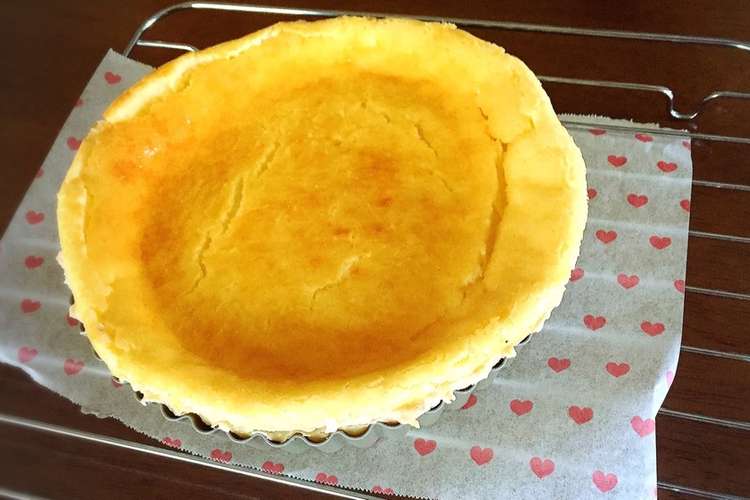 簡単ベイクドチーズケーキパイ レシピ 作り方 By いちごみるく347 クックパッド 簡単おいしいみんなのレシピが362万品