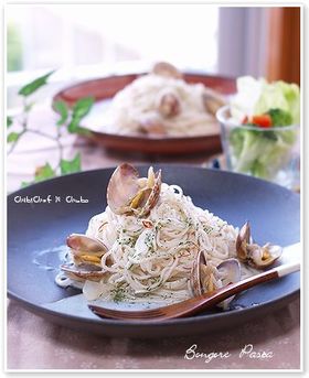 ボンゴレ・そうめんパスタ