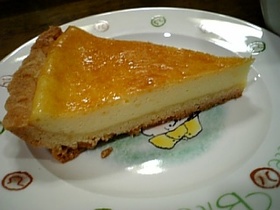 ベイクド(?)チーズケーキタルト