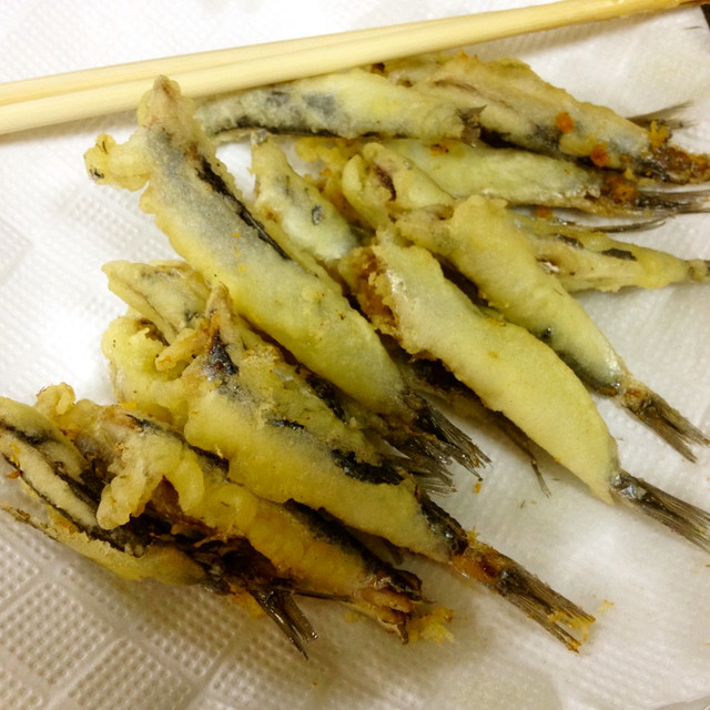 ホウタレ カタクチイワシ の天ぷら レシピ 作り方 By オヤビッチャ クックパッド