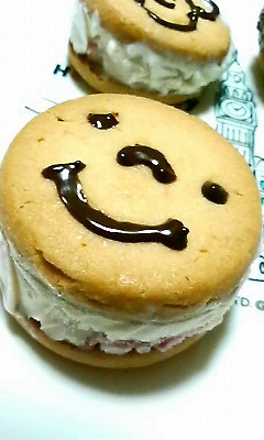 夏にぴったり♪アイスサンドクッキー☆の画像