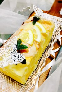 ノンバターふわしゅわレモンパウンドケーキ