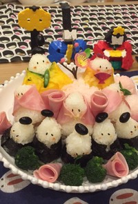 ひな祭り 初節句 寿司ケーキ