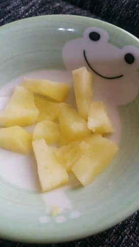 離乳食後期☆温りんご