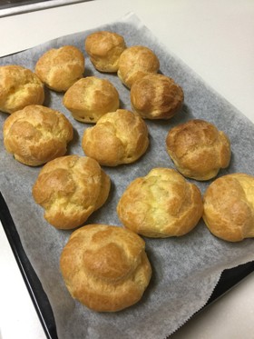 超簡単!ズボラシュークリーム