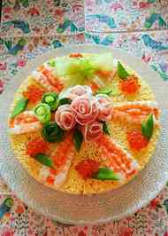 みんなが作ってる 花 ちらし寿司のレシピ クックパッド 簡単おいしいみんなのレシピが348万品