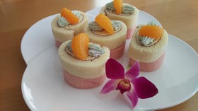 簡単!ひな祭りロールケーキ