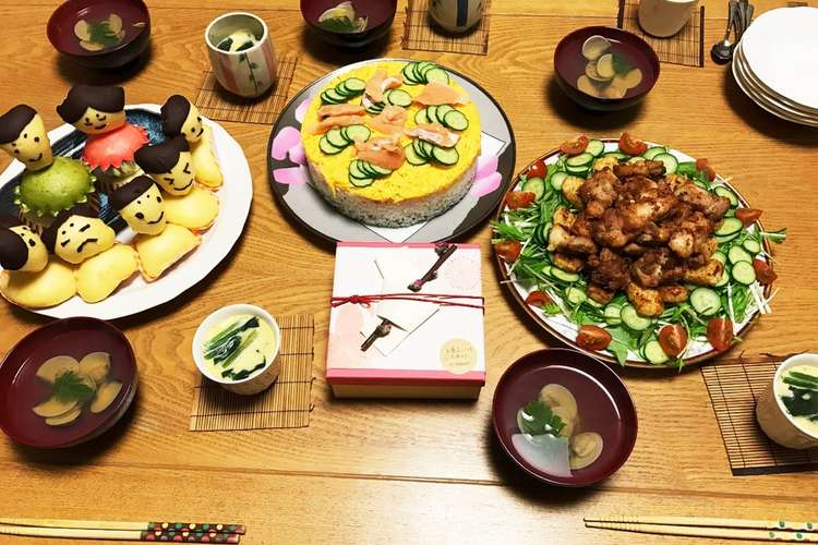 お雛様の夜ご飯 レシピ 作り方 By 適当なマメチカ クックパッド