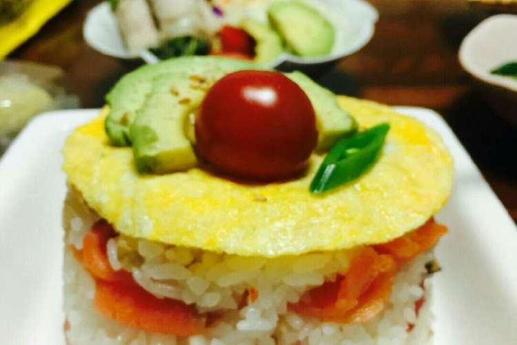 佐藤さんちの散らさないケーキ寿司 レシピ 作り方 By 佐藤さんちのご飯 クックパッド 簡単おいしいみんなのレシピが367万品