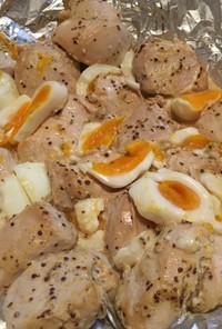 鶏胸肉のマスタード焼き(糖質オフ