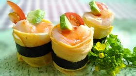 お花見弁当✿エスニック風おにぎり