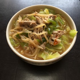 ラー油で激変★四川風味噌ラーメン